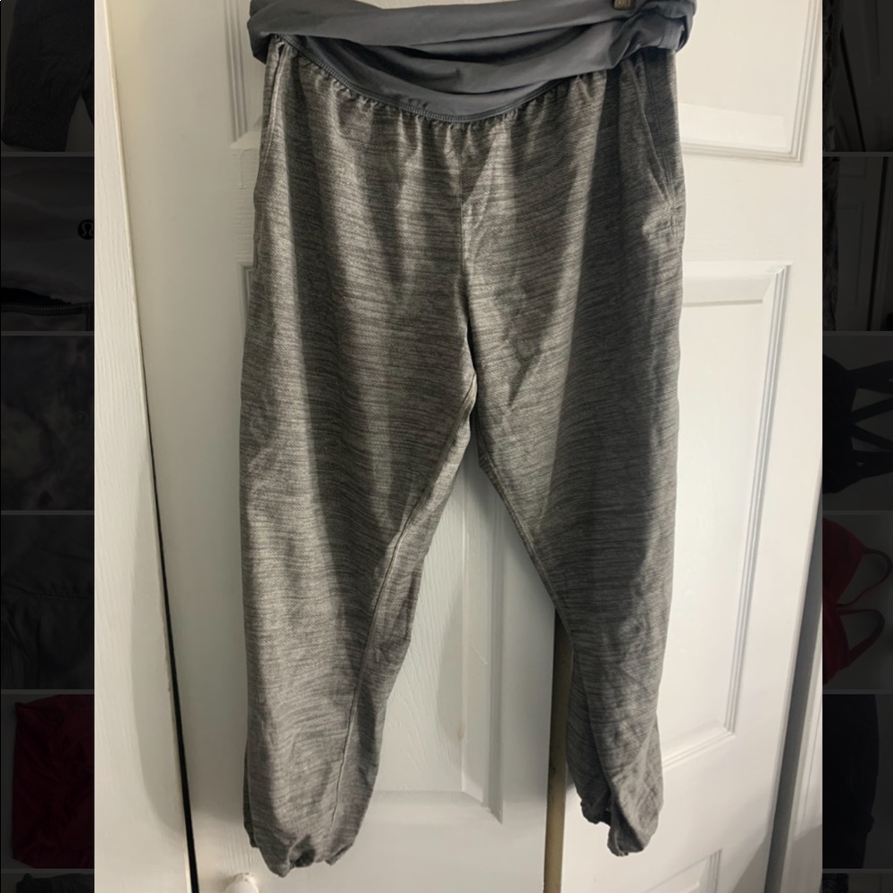 Grey Lululemon joggers